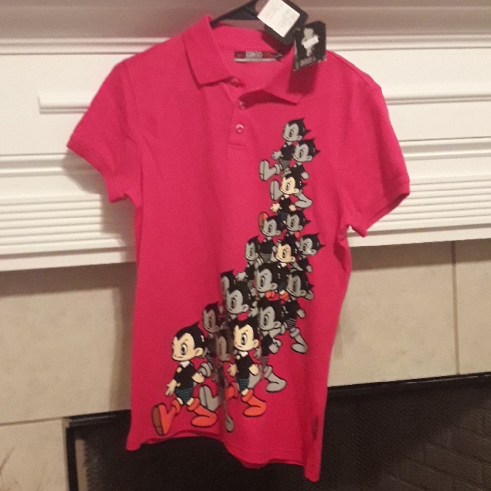 Rare Tezuka Astro Boy Shirt Boys Size Small